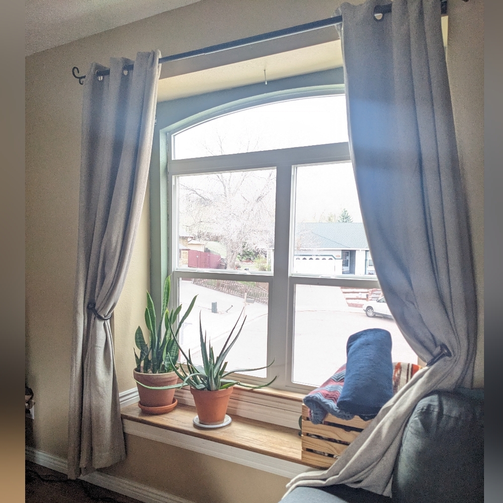 Total Blackout Textured Curtains